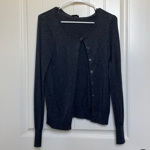 Express Charcoal Cardigan